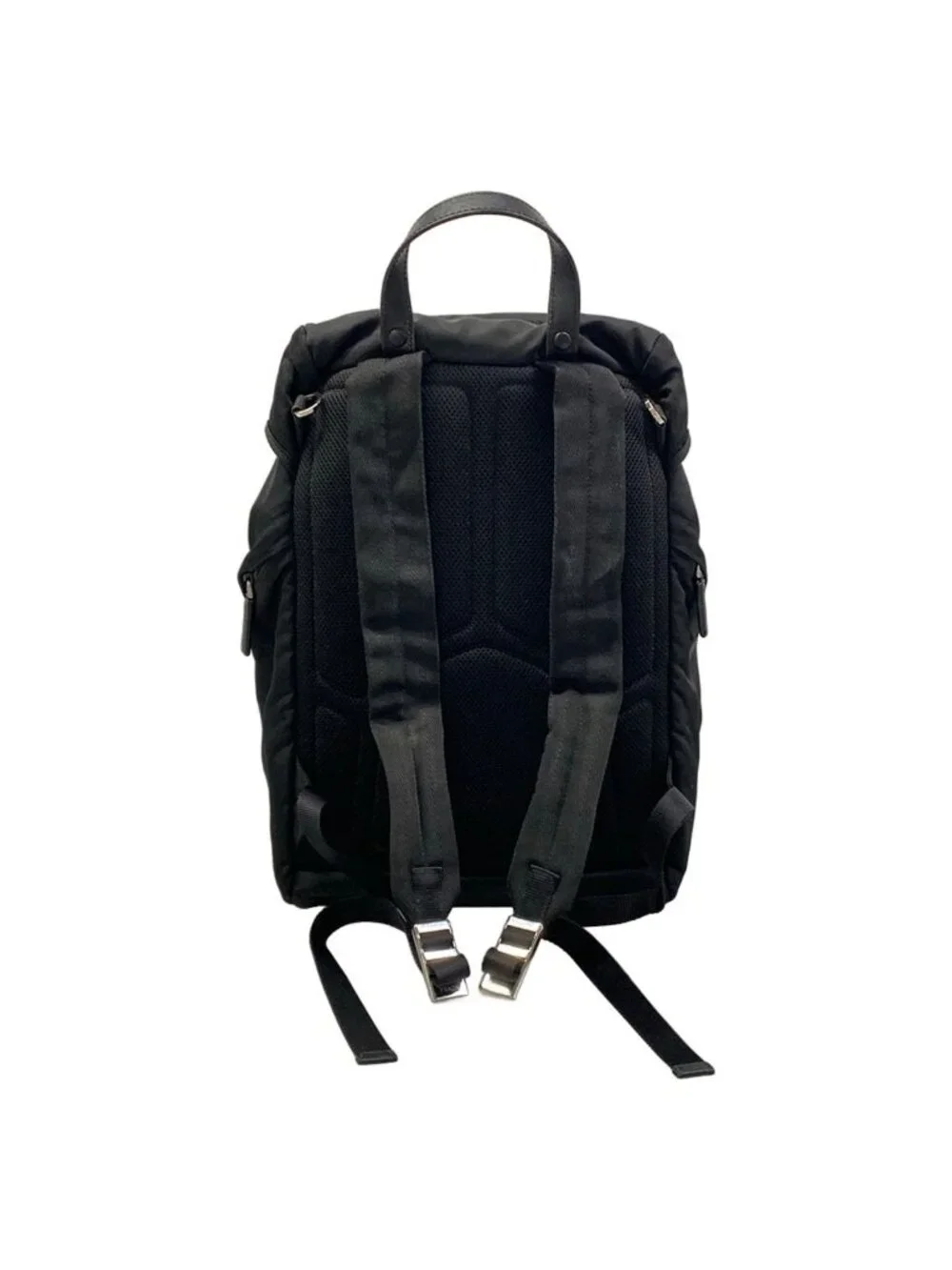 Prada Backpack Black Leather
